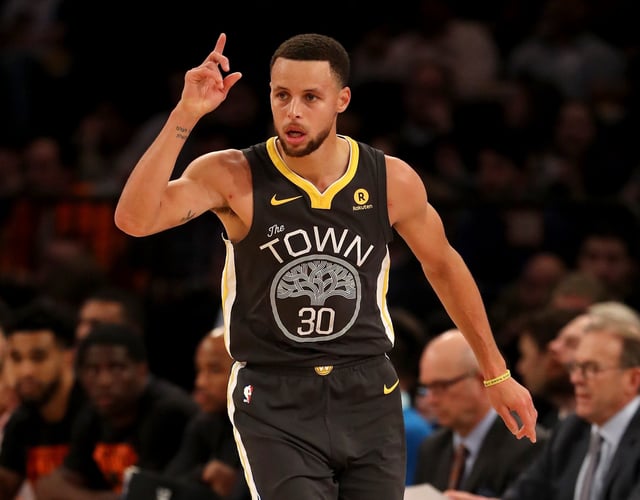 Golden State Warriors point guard Stephen Curry.