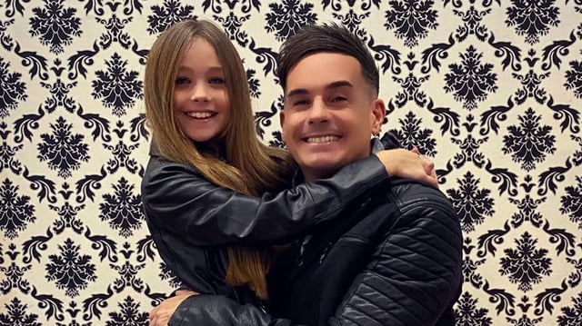 Hernán Caire se emocionó al festejar los 15 años de su hija.