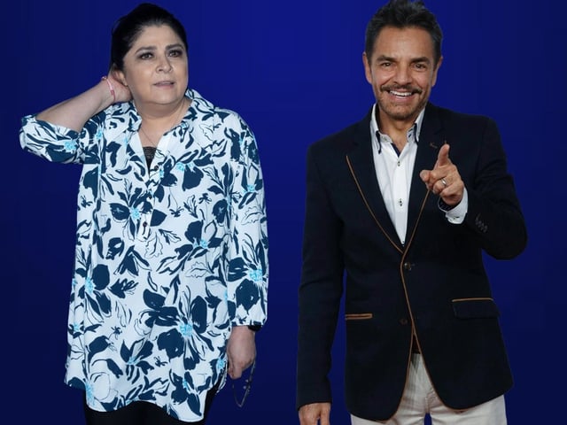 Victoria Ruffo llama mal padre a Eugenio Derbez