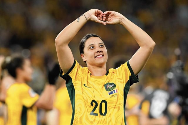 Sam Kerr is close to a national team return.