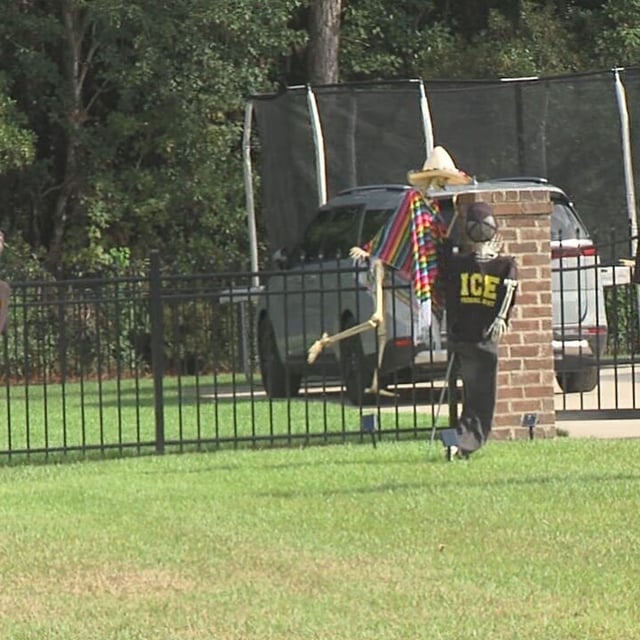 Mobile Co. sheriff faces backlash over controversial Halloween decor at his home (WPMI)