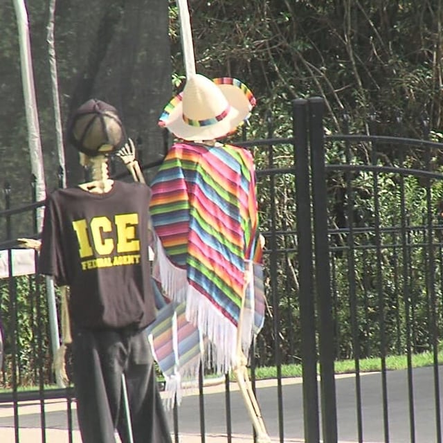 Mobile Co. sheriff faces backlash over controversial Halloween decor at his home (WPMI)