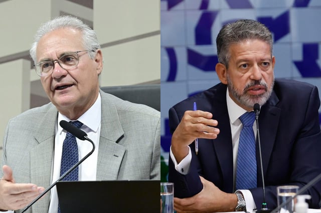 Renan e Lira trocaram farpas sobre a tramitação da isenção do IR para quem ganha até R$ 5 mil.