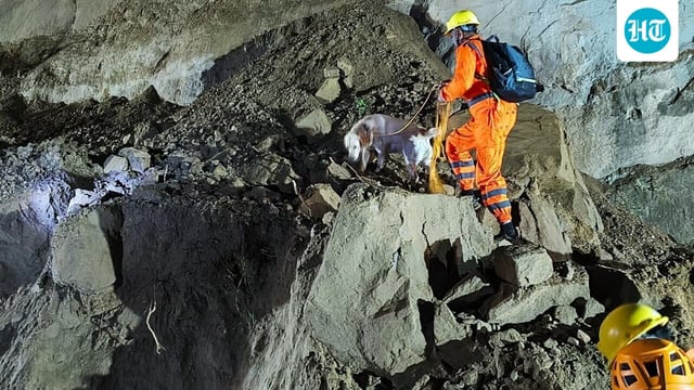 Police said that the intermittent rainfall in the region since Monday had forced to keep the rescue operations on hold.