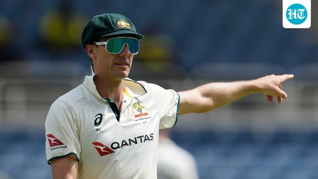 Australia's captain Pat Cummins