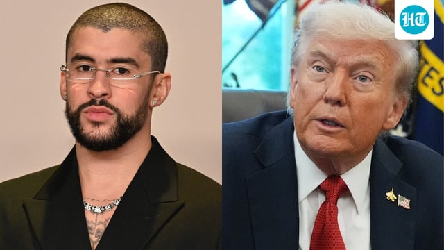 Donald Trump blasted the NFL's decision to feature Bad Bunny as the halftime performer.