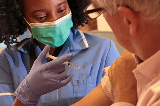 The Department of Health has tightened criteria for free Covid vaccines from over-65s to over-75s (Photo: Peter Cade/Getty)