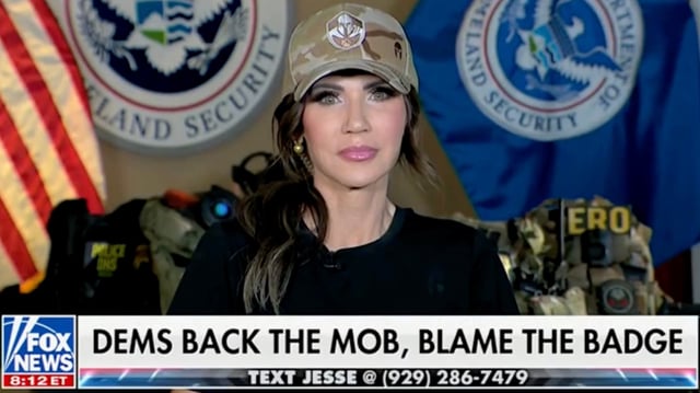 Kristi Noem on Jesse Watters Primetime.