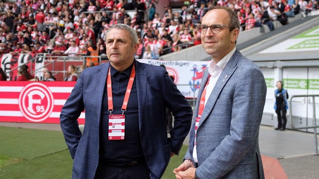 Es war der erste Auftritt der Bosse von Fortuna nach dem Trainer-Beben