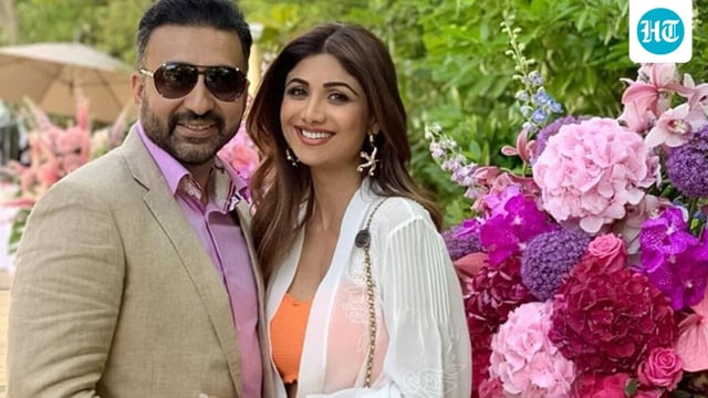Shilpa Shetty and Raj Kundra. (File Photo)