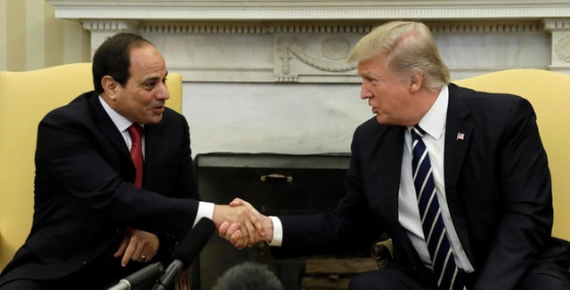 السيسي يدعو ترامب لحضور توقيع اتفاق غزة في مصر حال التوصل إليه