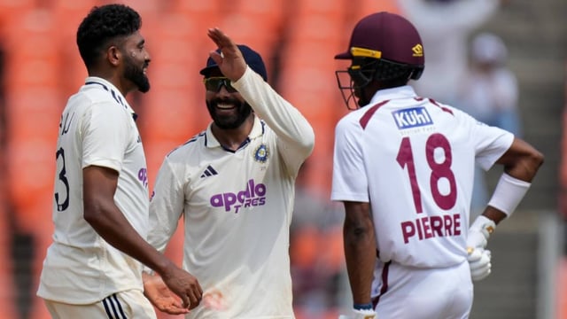 Mohammed Siraj, Ravindra Jadeja | Image:  AP