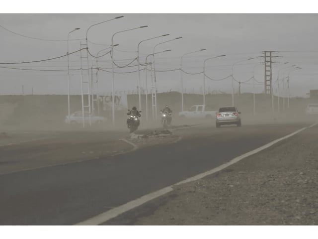 Rige un alerta naranja por fuertes vientos de hasta 120 km/h en dos provincias (Imagen ilustrativa/La Opinión Austral).
