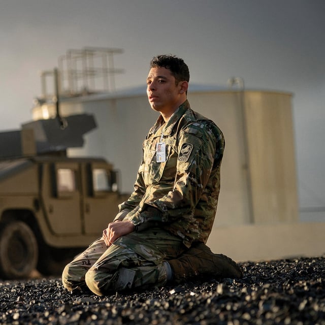 Anthony Ramos in A House of Dynamite, which follows the response by U.S. government officials to an incoming nuclear bomb.