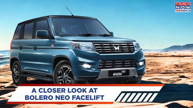 Mahindra Bolero Neo Facelift