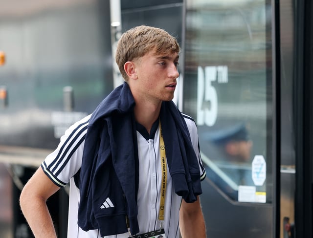 Soccer Football - FIFA Club World Cup - Semi Final - Paris St Germain v Real Madrid - MetLife Stadium, East Rutherford, New Jersey, U.S. - July 9, 2025 Real Madrid's Dean Huijsen arrives at the stadium before the match REUTERS/Hannah Mckay