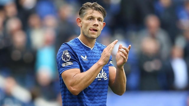 Tarkowski joined Everton from Burnley in 2022
