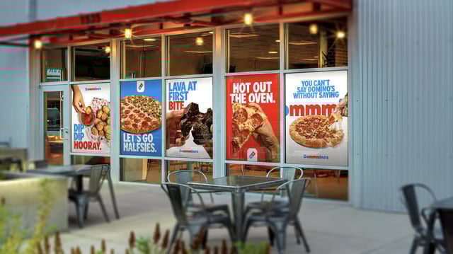 New signage will be displayed outside of restaurants.