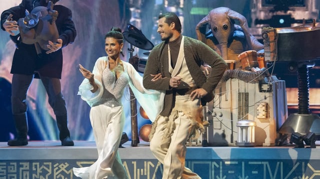 Hilaria Baldwin and Gleb Savchenko — 'Dancing With the Stars' Season 34 'Disney Night'