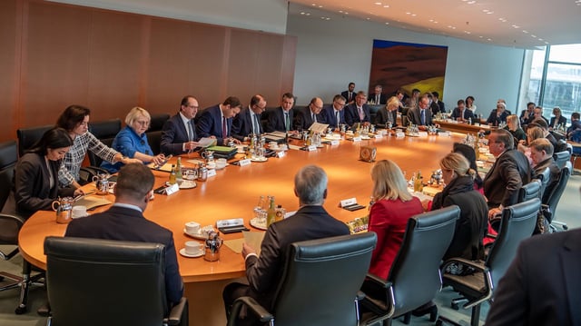 Das Bundeskabinett ist zu einer Kabinettssitzung im Kanzleramt zusammengetroffen.