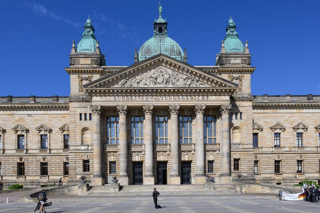 Das Bundesverwaltungsgericht in Leipzig (Symbolbild).