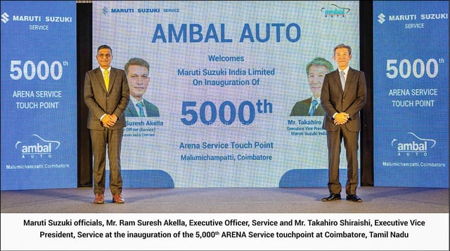 Maruti Arena Service Outlet No 5,000