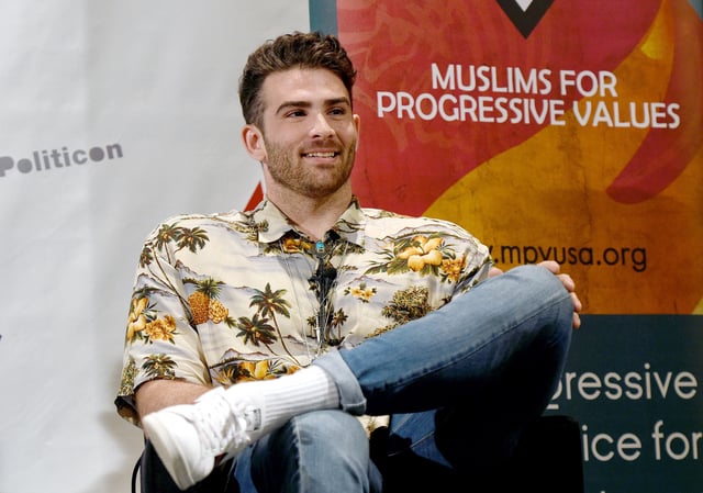 PASADENA, CA - JULY 30:  Hasan Piker at the 'Muslims For Progressive Values Presents: Radicals, Refugees & Republicans' panel during Politicon at Pasadena Convention Center on July 30, 2017 in Pasadena, California.  (Photo by Joshua Blanchard/Getty Images  for Politicon)