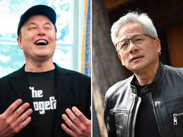 Jensen Huang said his only regret about Elon Musk's xAI is not investing more, calling it a bet on the future of AI.