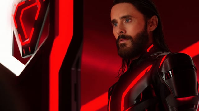 Jared Leto in Tron's Grid.