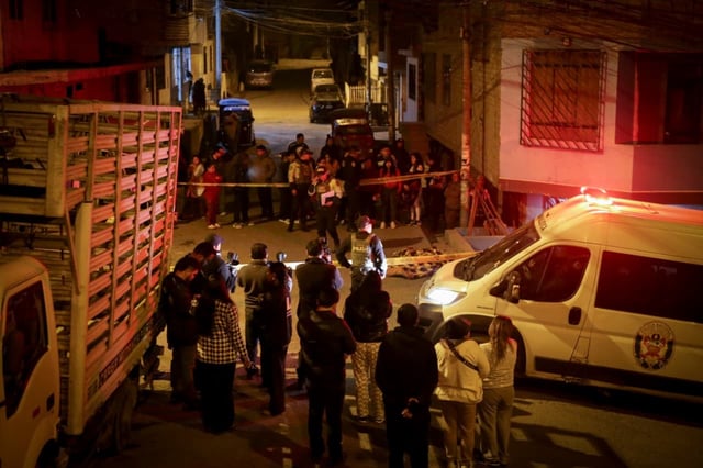 El crimen ocurrió en el asentamiento humano 19 de Abril, en la zona 3 de Huáscar. Foto: GEC