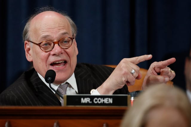 FILE - Rep. Steve Cohen, D-Tenn., speaks during a House Judiciary Committee markup, on Capitol Hill, Dec. 12, 2019, in Washington. (AP Photo/Alex Brandon, File)
