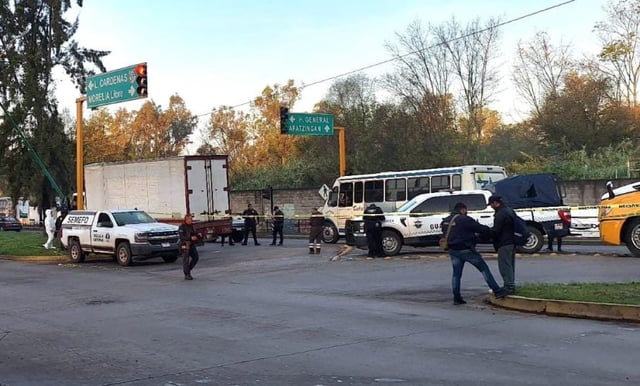 Matan a conductor de camión de carga en Uruapan