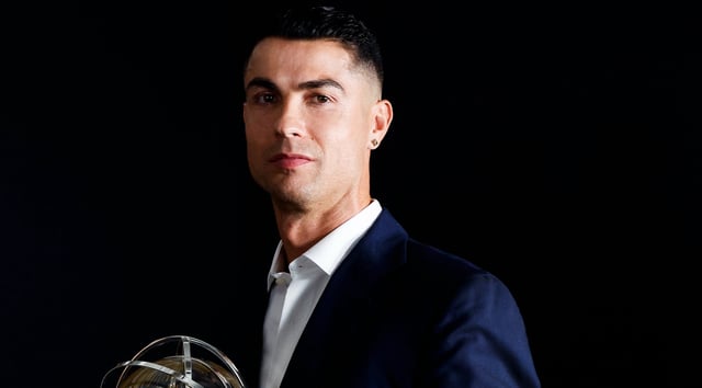 Cristiano Ronaldo ganó el “Globo Prestigio” en Portugal y habló sobre su retiro y el récord de los mil goles como pofesional.