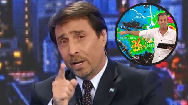 El cruce entre Eduardo Feinmann y Matías Bertolotti por la peregrinación a Luján y la alerta de tormenta.