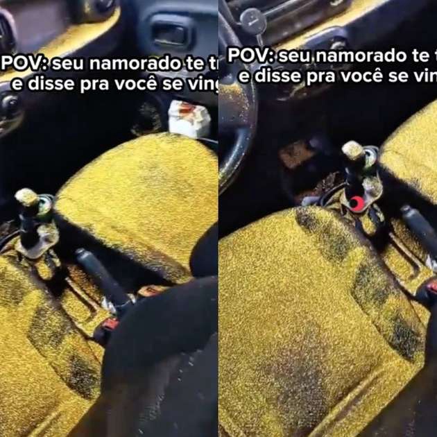 Mulher descobre traição e espalha glitter em carro e casa do ex - Zoeira - Diário do Nordeste