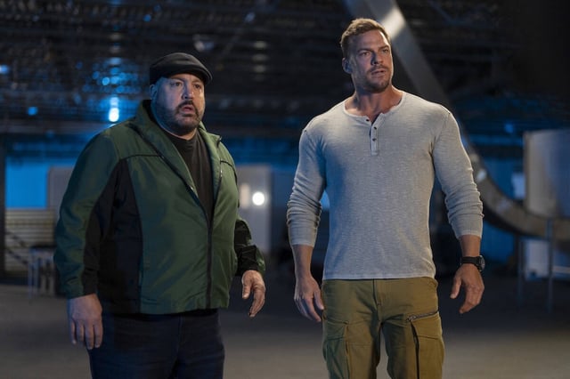 Brian (Kevin James) and Jeff (Alan Ritchson) in PLAYDATE.
Photo Credit: David Bukach