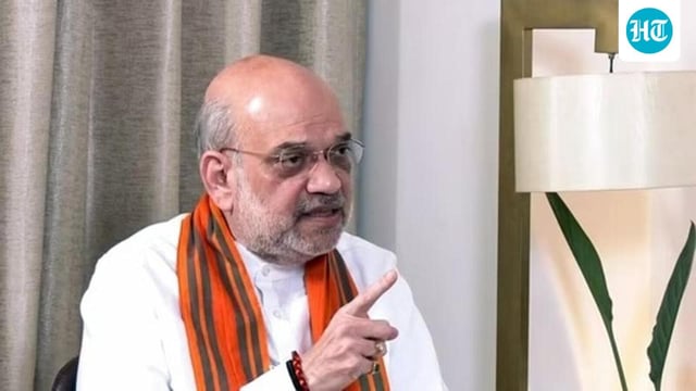 Union home minister Amit Shah. (ANI)
