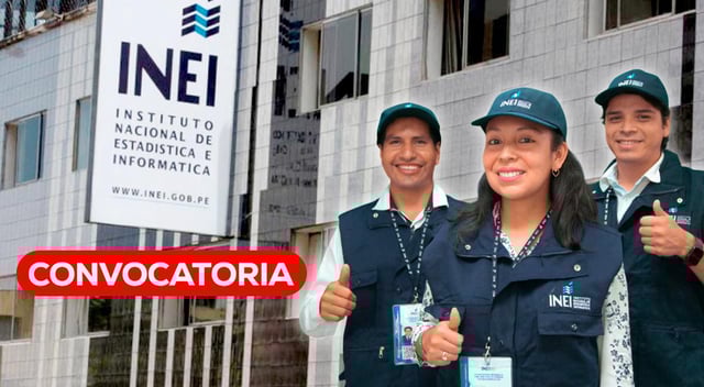 Convocatoria de INEI ofrece miles de puestos de trabajo a nivel nacional: fecha de inscripción y requisitos