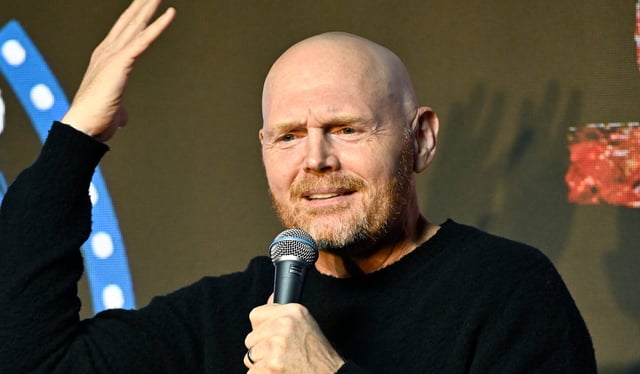 PASADENA, CALIFORNIA - DECEMBER 27: Comedian Bill Burr performs at the Dusted Company Comedy Show at The Ice House Comedy Club on December 27, 2023 in Pasadena, California. (Photo by Michael S. Schwartz/Getty Images)