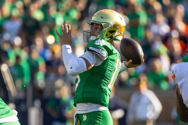 Will CJ Carr and Notre Dame beat NC State on Saturday? Will the Fighting Irish cover the point spread against the Wolfpack? College football Week 7 predictions, picks, odds preview the game on Oct. 11, 2025.