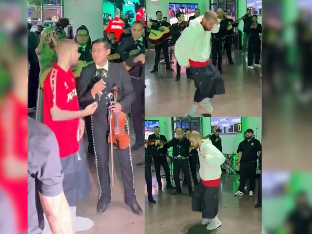 sorprende a sus fans cantando "Hermoso Cariño" con mariachi