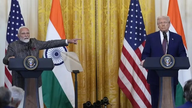 PM Narendra Modi and US President Donald Trump