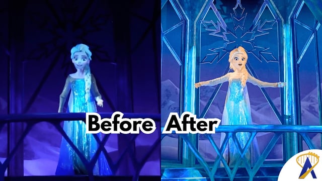 Frozen Ever After animatronics
