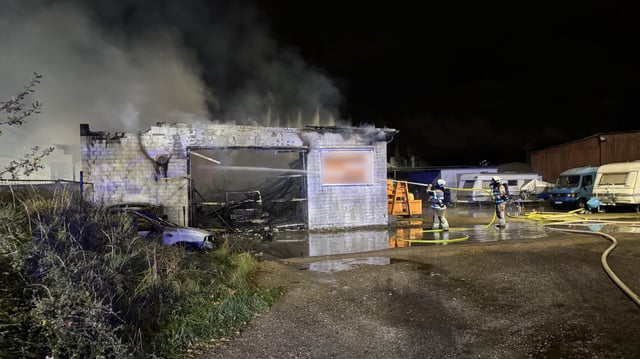 Am Mittwochabend ereignete sich in Lübeck am Nils-Bohr-Ring ein Großbrand.
