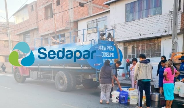 Corte de agua en Arequipa este 9 y 10 de octubre: zonas y horarios afectados por Sedapar