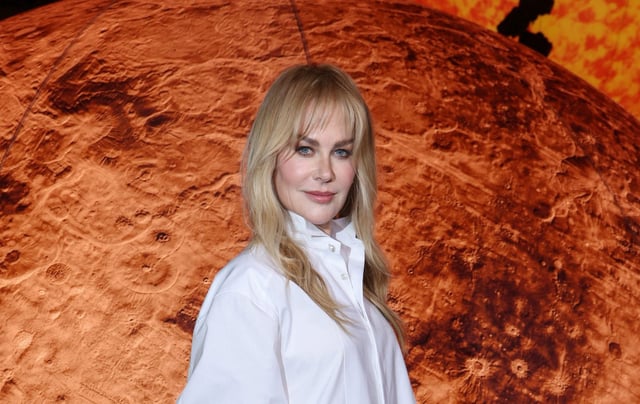 Nicole Kidman attends the Chanel Womenswear Spring/Summer 2026 show as part of Paris Fashion Week on Oct. 6, 2025 in Paris, France. (Photo by Pascal Le Segretain/Getty Images)