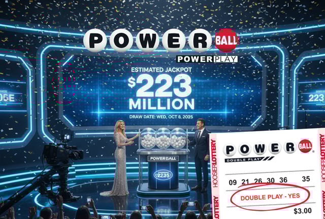 ¿El Powerball tiene un nuevo millonario hoy, 8 de octubre? Consulta los resultados y los números ganadores oficiales del sorteo en EE. UU. | Crédito: Imagen referencial generada con Gemini AI / Composición Mag
