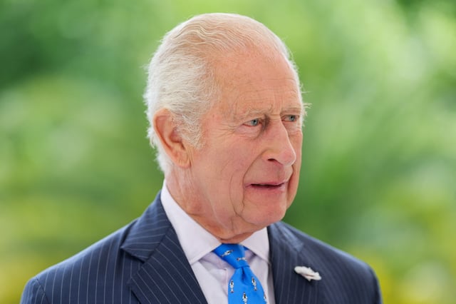 Britain's King Charles attends a nature and finance reception at Lancaster House in London, Britain, June 25, 2025. Chris Jackson/Pool via REUTERS/File Photo