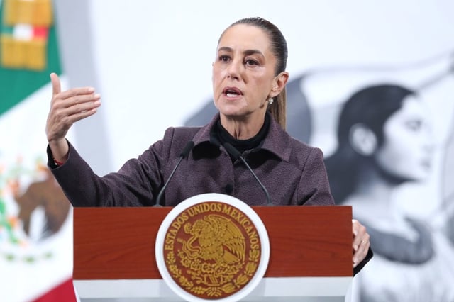Claudia Sheinbaum. (Foto: EFE)