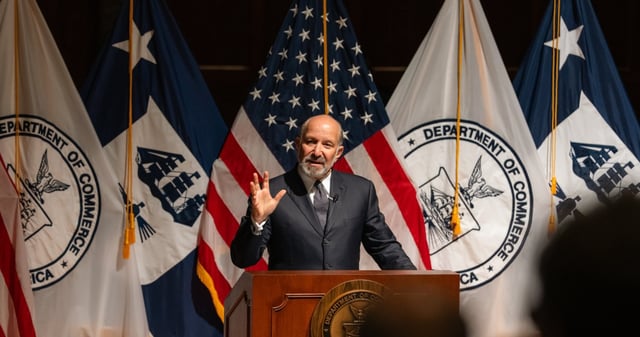 Howard Lutnick, Secretario de Comercio de EU. Foto: X @CommerceGov